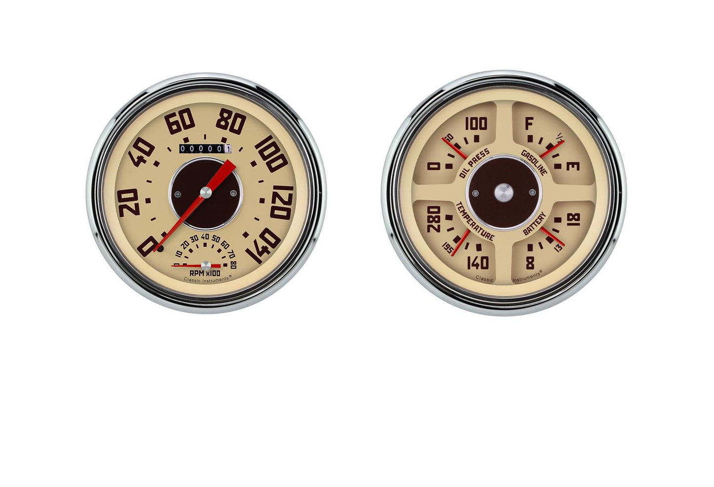 Classic Instruments CT47GM62-LS Classic Instruments Classic Truck Package