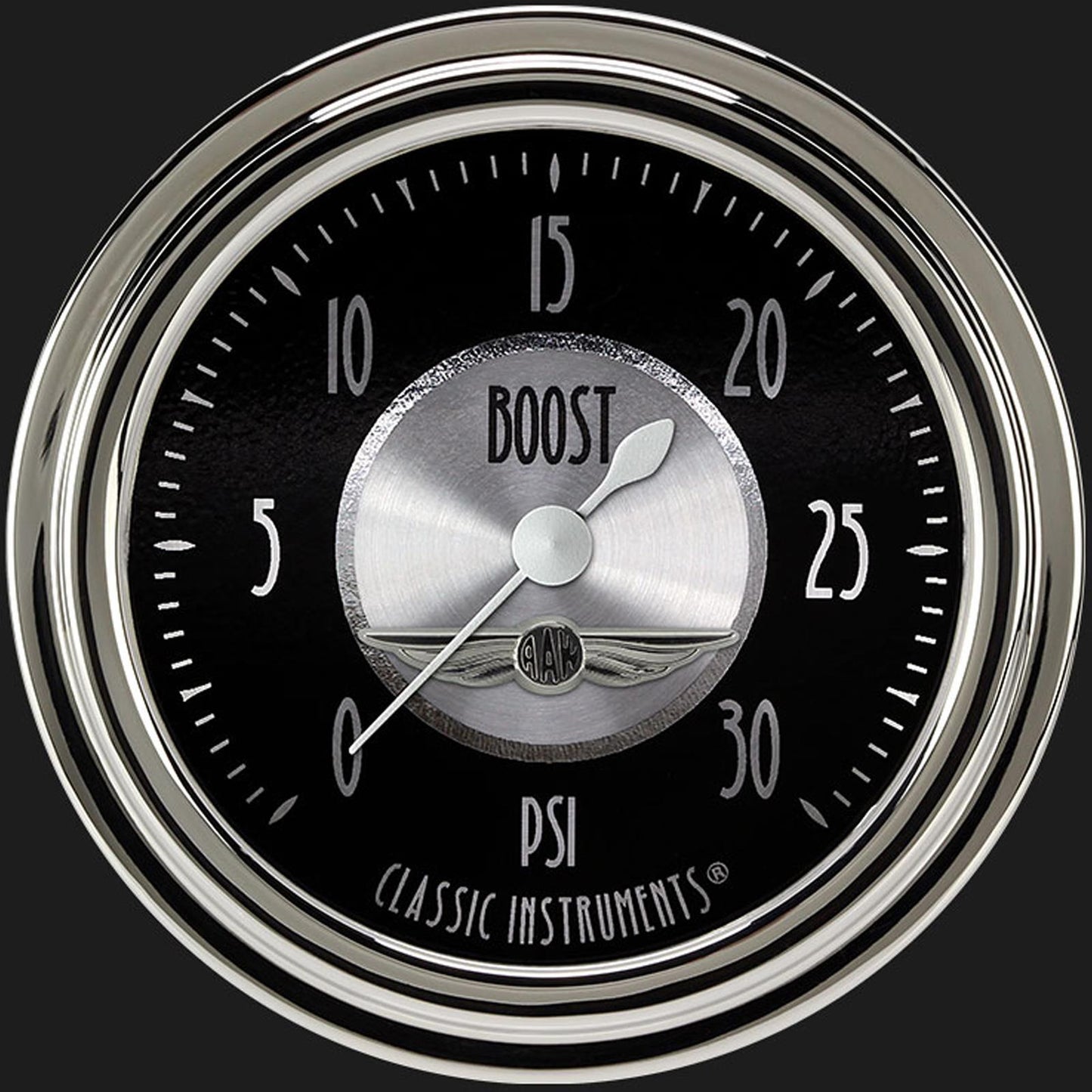 Classic Instruments AT342SLC All American Tradition 2 5/8" Boost Gauge, 30 psi