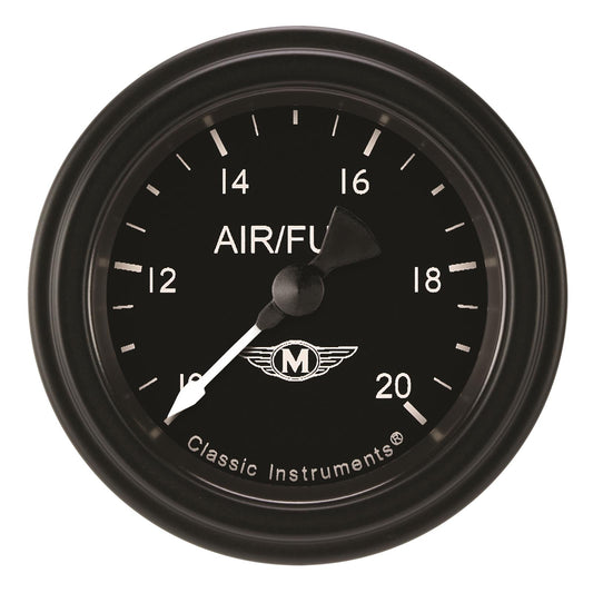 Classic Instruments MA194BLF Moal Bomber 2 1/8" Air Fuel Ratio Gauge