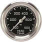 Classic Instruments AX397GAPF Autocross Gray 2 5/8" Cylinder Head Temp. Gauge