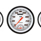 Classic Instruments VS61WBLF Velocity White - 3 Gauge Set 4-5/8" Speedtachular & 2x 3-3/8" Duals