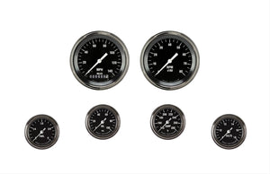 Classic Instruments HR101SLF Hot Rod Six Gauge Set 101