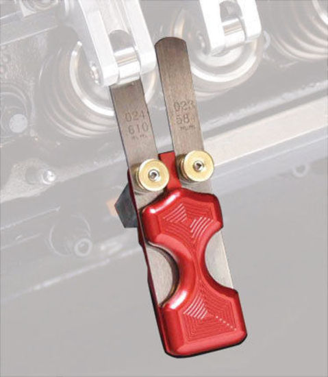 COMP CAMS DUAL FEELER GAUGE HANDLE CO5602 RED
