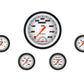 Classic Instruments VS165WBLF Velocity White Five Gauge Set 165