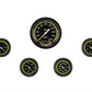 Classic Instruments AX100YBLF AutoCross Yellow Five Gauge Set 100