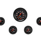 Classic Instruments VS135BBLF Velocity Black Five Gauge Set 135
