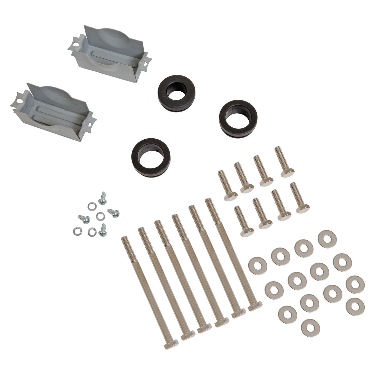 Air Flow Research AFR6723 Black Pwdr Coat Valve Covers Pr Chev BB Inc Grommets/Baff
