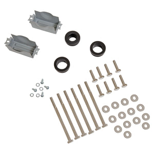 Air Flow Research AFR6723 Black Pwdr Coat Valve Covers Pr Chev BB Inc Grommets/Baff