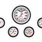 Classic Instruments VS365WBLF Velocity White Five Gauge Set 365