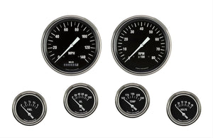 Classic Instruments HR251SLF Hot Rod Six Gauge Set 251