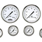 Classic Instruments WH351SLF White Hot Six Gauge Set 351
