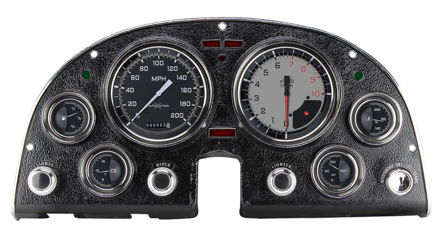 Classic Instruments CO63AXG AutoCross Gray 1963-67 Corvette Package