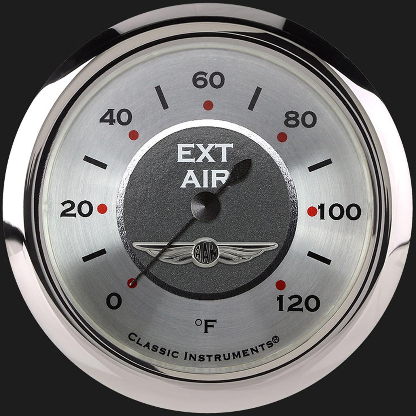 Classic Instruments AW399SRC All American 2 5/8" Outside Air Temp Gauge