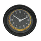 Classic Instruments AX90YBLF Autocross Yellow - Clock Gauge 2-1/8"