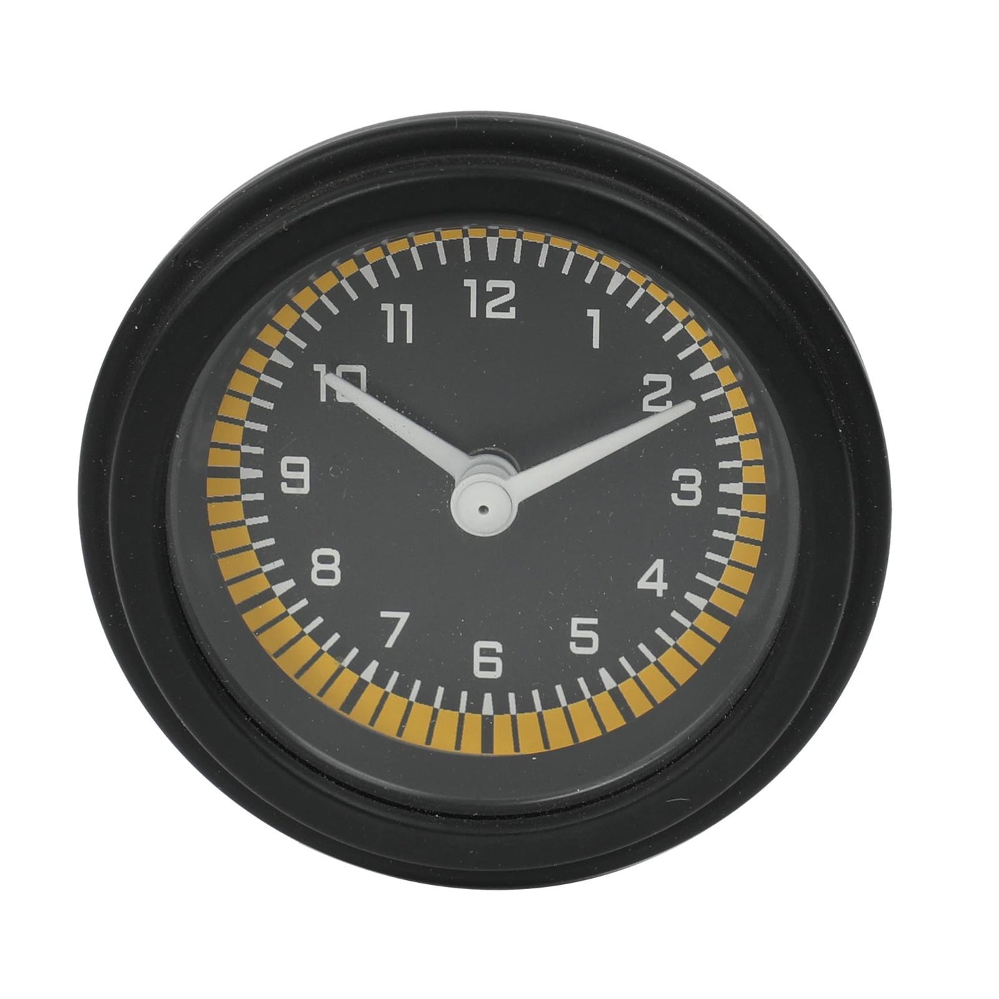 Classic Instruments AX90YBLF Autocross Yellow - Clock Gauge 2-1/8"