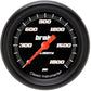 Classic Instruments VS367BBPF Velocity Black 2 5/8" Brake Pressure Gauge