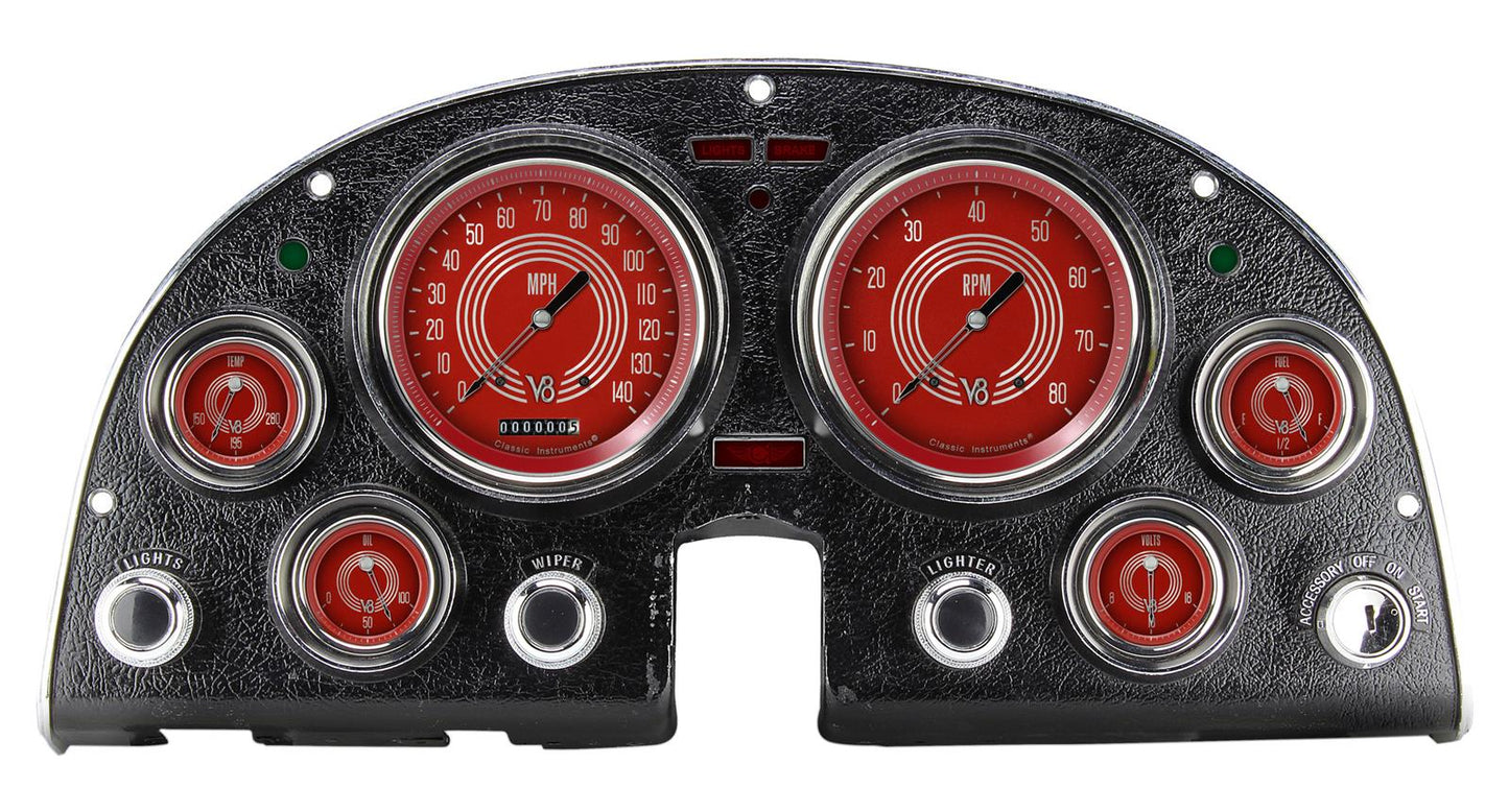 Classic Instruments CO63V8RS-LS V8 Red Steelie 1963-67 Corvette Package LS Sending Unit