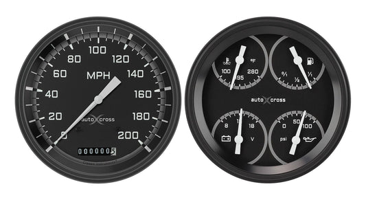 Classic Instruments CT47AXG52 1947-53 AutoCross Gray Truck Package