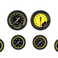 Classic Instruments AX301YBLF AutoCross Yellow Six Gauge Set 301