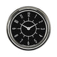 Classic Instruments SX92BSLF 6-Pack Matching Black 2 5/8" Clock