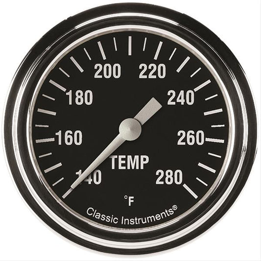 Classic Instruments HR326SLF-02 Hot Rod - Water Temp Gauge Full Sweep 2-5/8"