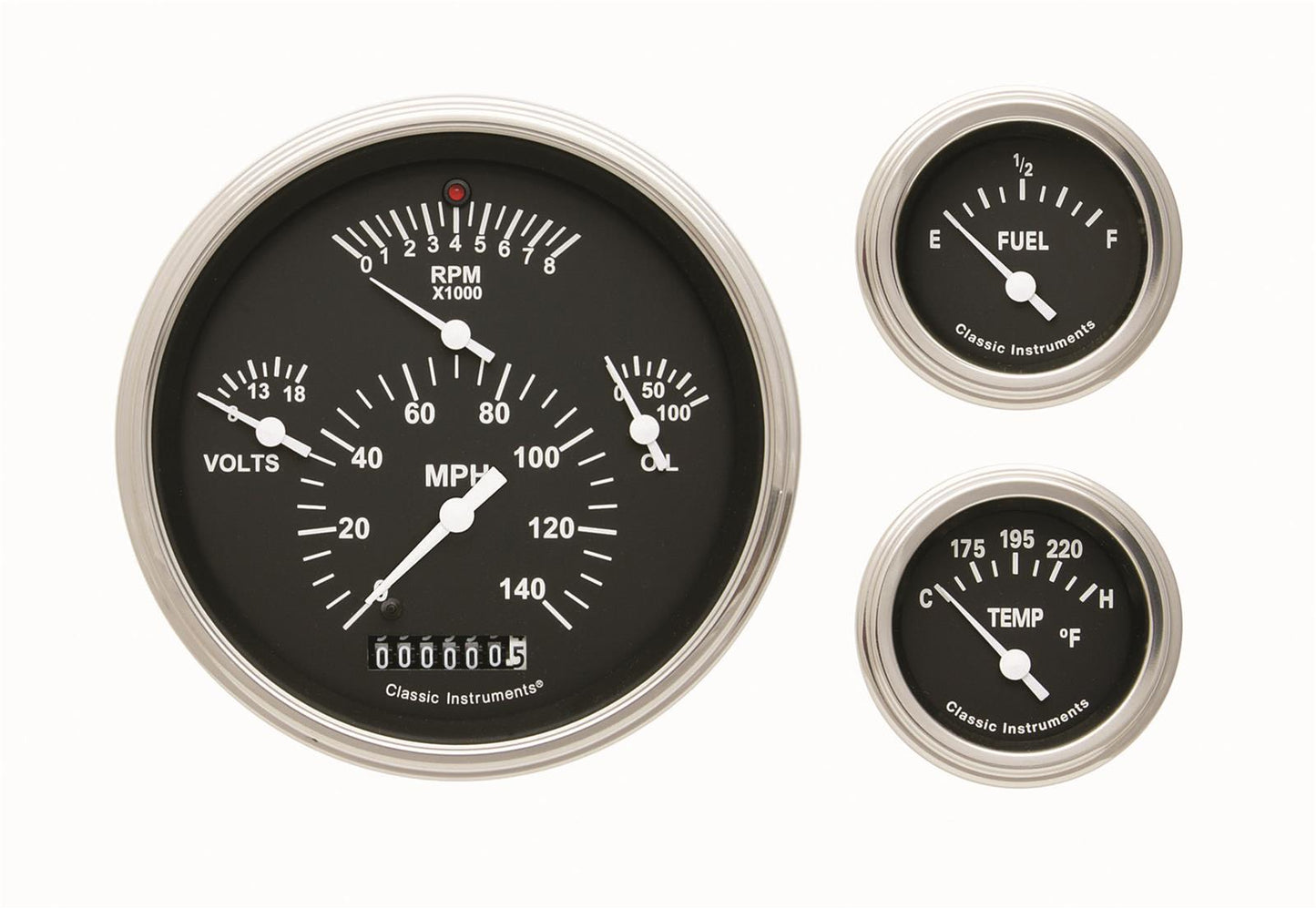 Classic Instruments CH01BSLF-LS Classic Instruments Hot Rod Package