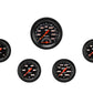 Classic Instruments VS335BBLF Velocity Black Five Gauge Set 335