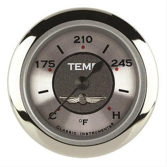 Classic Instruments AW126SRC-04 All American - Water Temp Gauge Full Sweep 2-1/8"