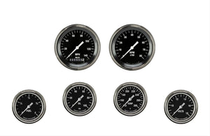 Classic Instruments HR301SLF Hot Rod Six Gauge Set 301