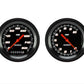Classic Instruments VS05BBLF Velocity Black - 4 Gauge Set 3-3/8" Speedo, Tacho & 2x Dual