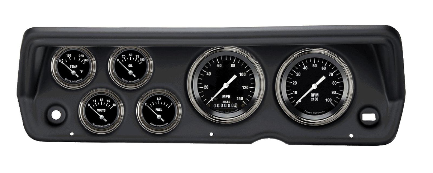 Classic Instruments CDDU70HR01BL Hot Rod Series short-sweep