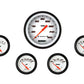 Classic Instruments VS254WBLF Velocity White Five Gauge Set 254