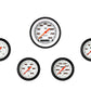 Classic Instruments VS300WBLF Velocity White Five Gauge Set 300