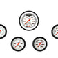 Classic Instruments VS335WBLF Velocity White Five Gauge Set 335