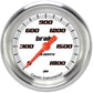 Classic Instruments VS367WAPF Velocity White 2 5/8" Brake Pressure Gauge
