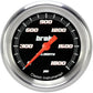 Classic Instruments VS367BAPF Velocity Black 2 5/8" Brake Pressure Gauge