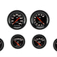Classic Instruments VS201BBLF Velocity Black Six Gauge Set 201