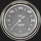 Classic Instruments SG328SLF Silver Gray 2 5/8" Oil Temperature Gauge
