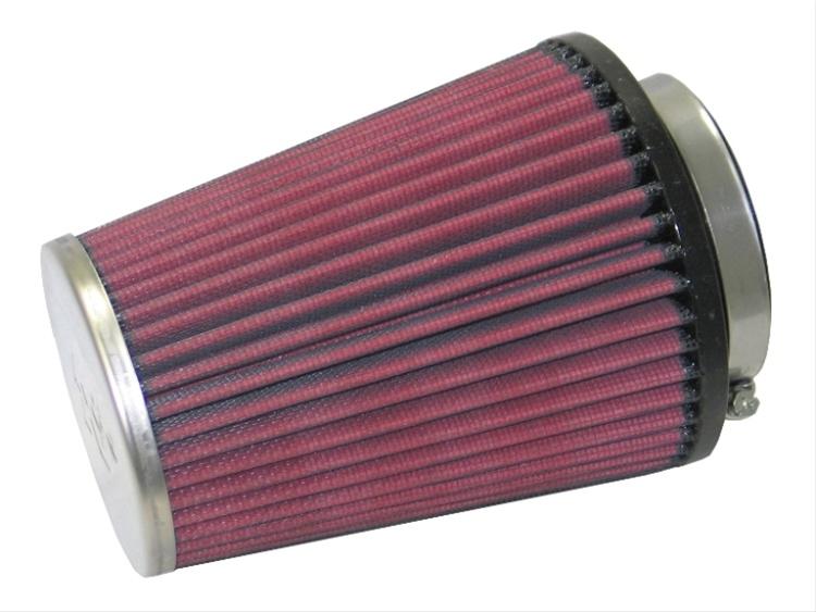 K&N Filters KNRC-9360 Universal Chrome Air Filter 64Mm Id 118Mm B Od 89Mm T Od