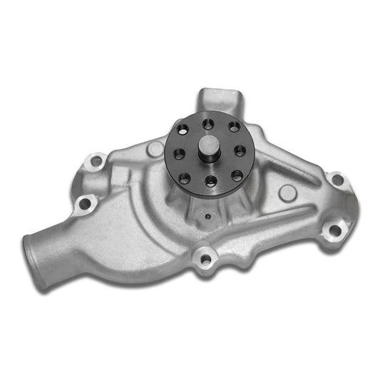 BluePrint BPP1668 ALUMINUM MECHANICAL WATER PUMP, CHEVY SB, SHORT, ST&ARD ROTATION, SATIN Engine Water Pump