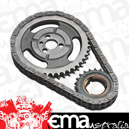 COMP Cams 7100-5 Keyway Adjustable Billet Timing Set for .005" Undersized SBC 265-400