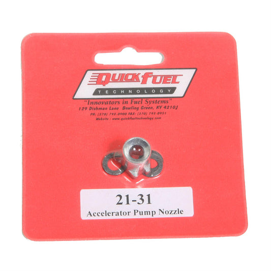 Quick Fuel QFT21-31QFT Accelerator Pump Nozzle .031 (each) incl Gaskets