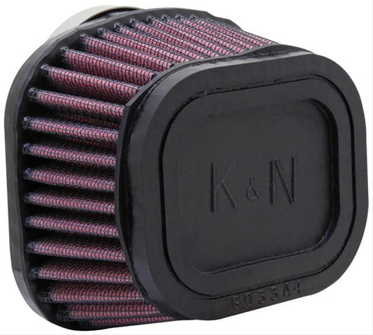 K&N Filters KNRU-3450 Universal Rubber Filter Universal 1-1/2" X 2.2" Oval F"