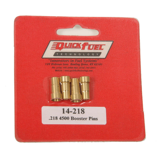 Quick Fuel QFT14-218QFT M4500 Booster Pins .218" Alky