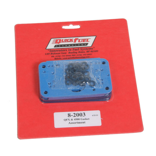 Quick Fuel QFT8-2003QFT Metering Block/Fuel Bowl Gaskets suits QFX & 4500 Carbs