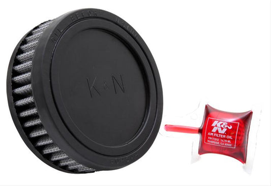 K&N Filters KNRU-0340 Universal Rubber Filter 1-3/4"Flg 4-1/2"Od 1-1/2"H"