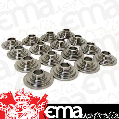 COMP Cams 718-16 10 Degree Titanium Retainer Set of 16 for 26955, 26956, and 26957 Springs