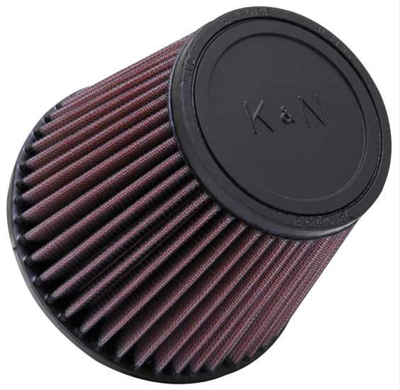 K&N Filters KNRU-3580 Universal Rubber Filter 3"Flg 6"B 4"T 5"H"