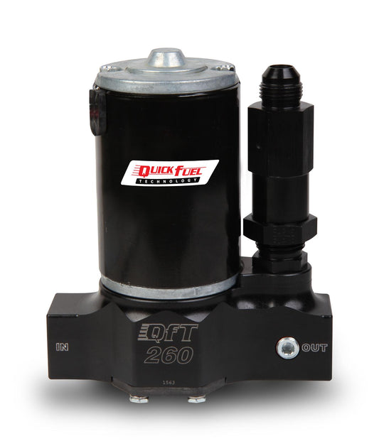 QUICK FUEL HIGH OUTPUT ELECTRIC FUEL PUMP QFT30-260 ExT BY PASS 260GPH @ 20 PSI