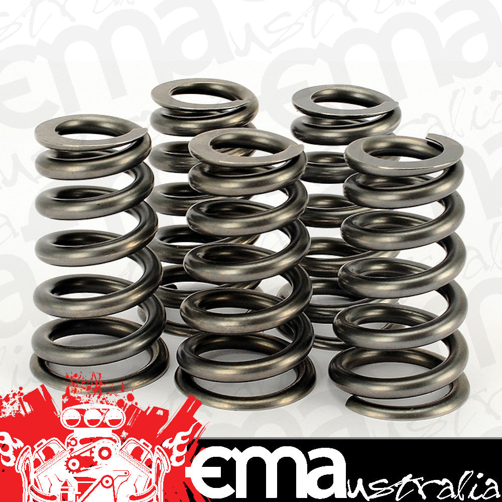 Dual Conical Valve Spring Set, 485lb/in Spring Rate (1.060"/1.390" OD, .660"/.990" I.D, 160lbs @ 1.900" Seat Pressure, 1.165" Coil Bind) (CO7256-16)